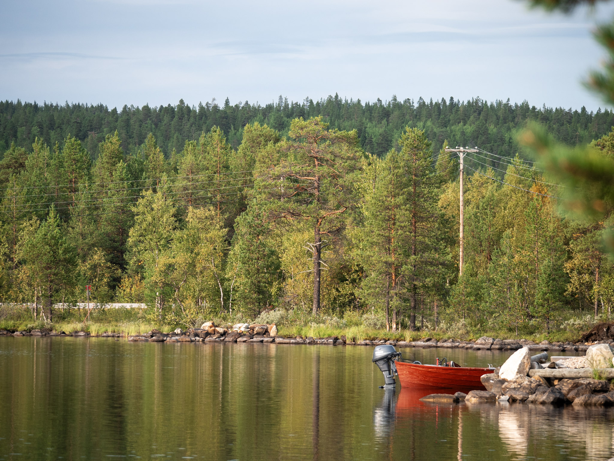 lac laponie finlande