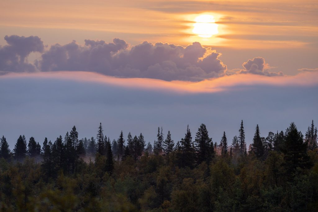 Lever de soleil Finlande