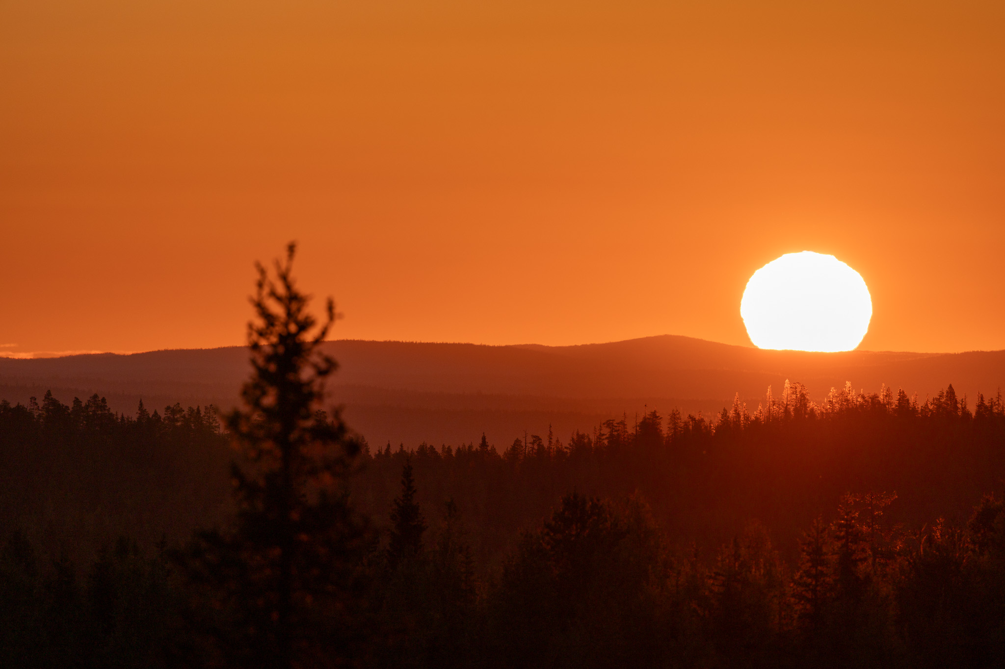 lever de soleil Finlande