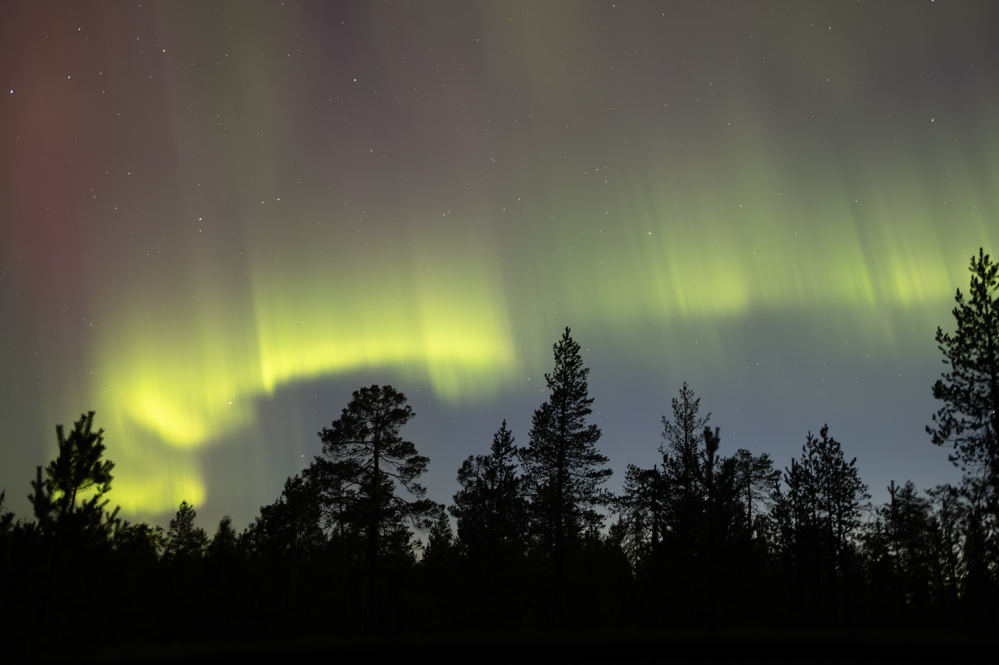 aurores boréales finlande