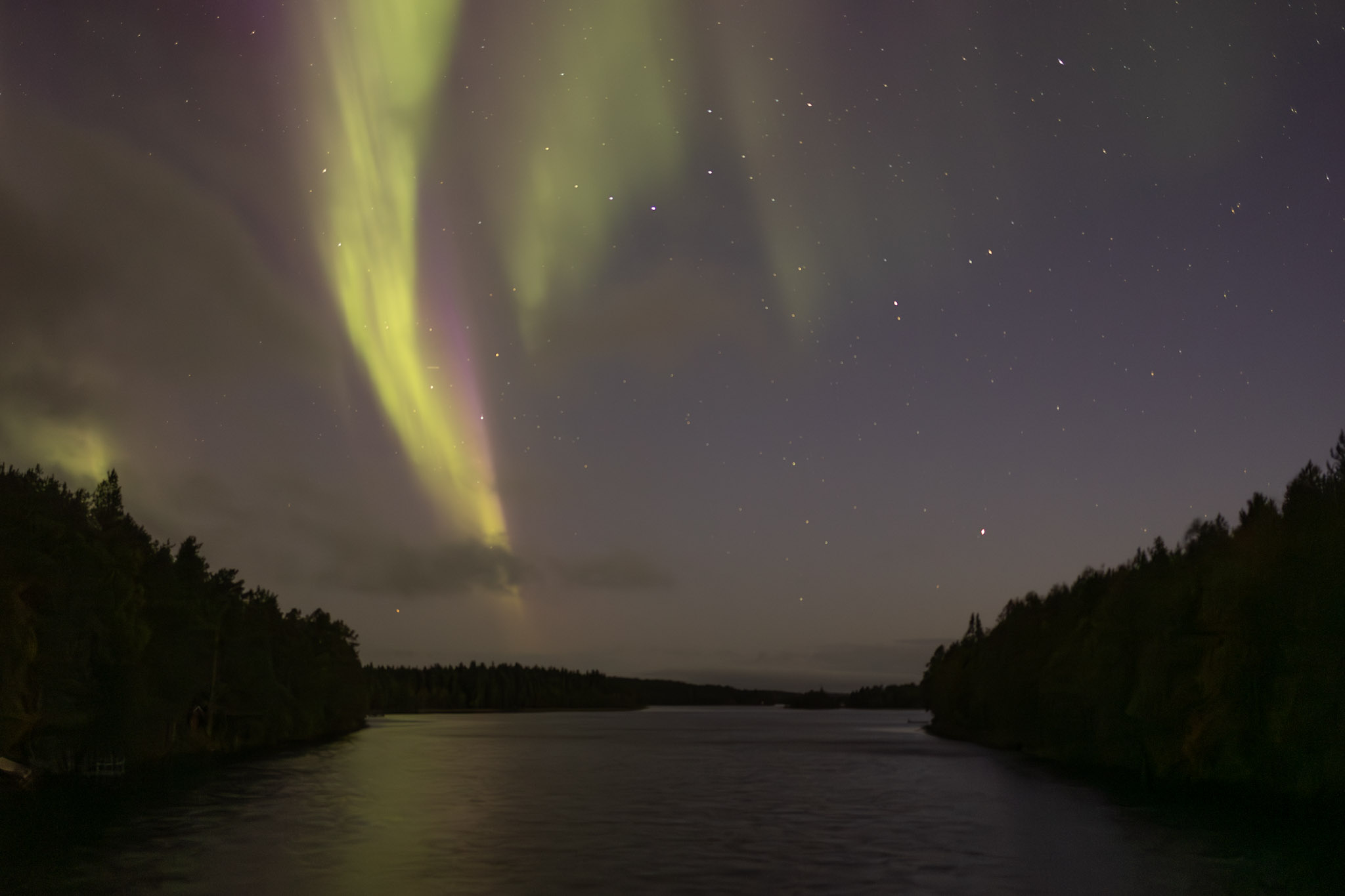 aurores boréales finlande