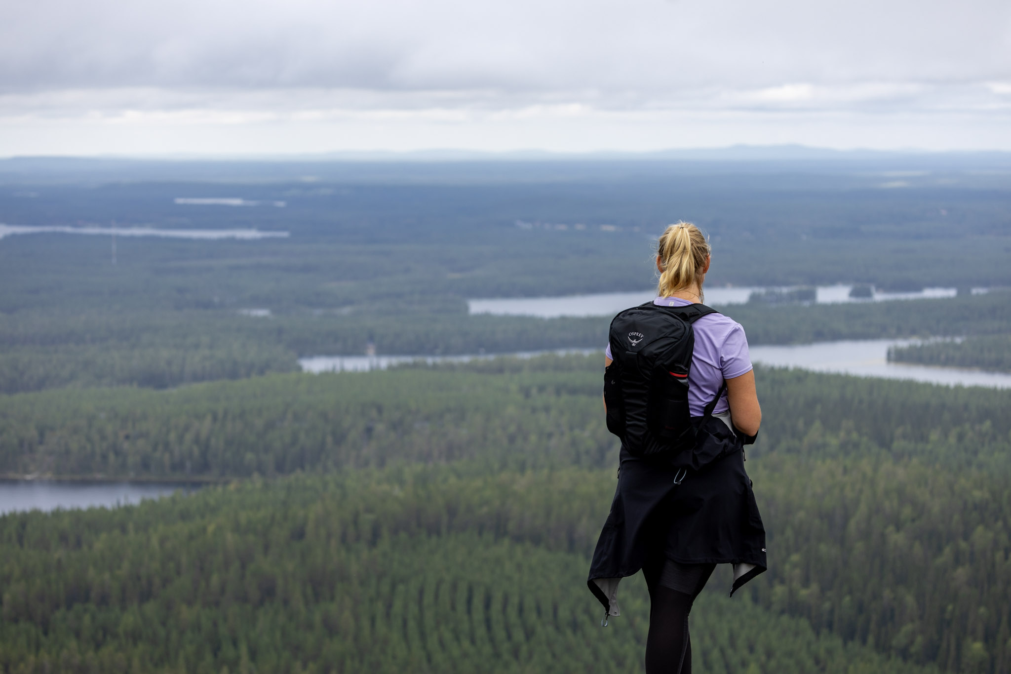 point de vue paysage Finlande en été