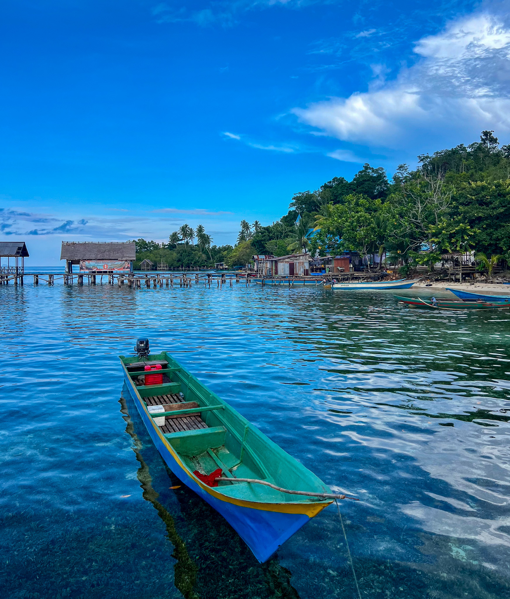 Petit bateau Raja Ampat