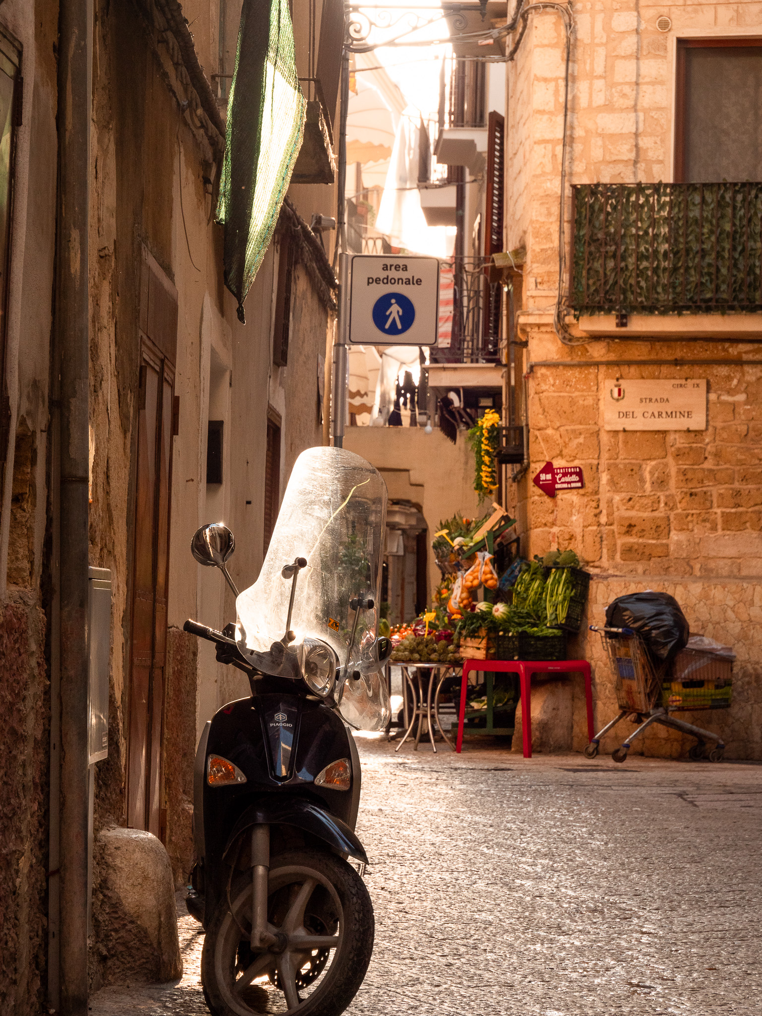 Vespa à Bari