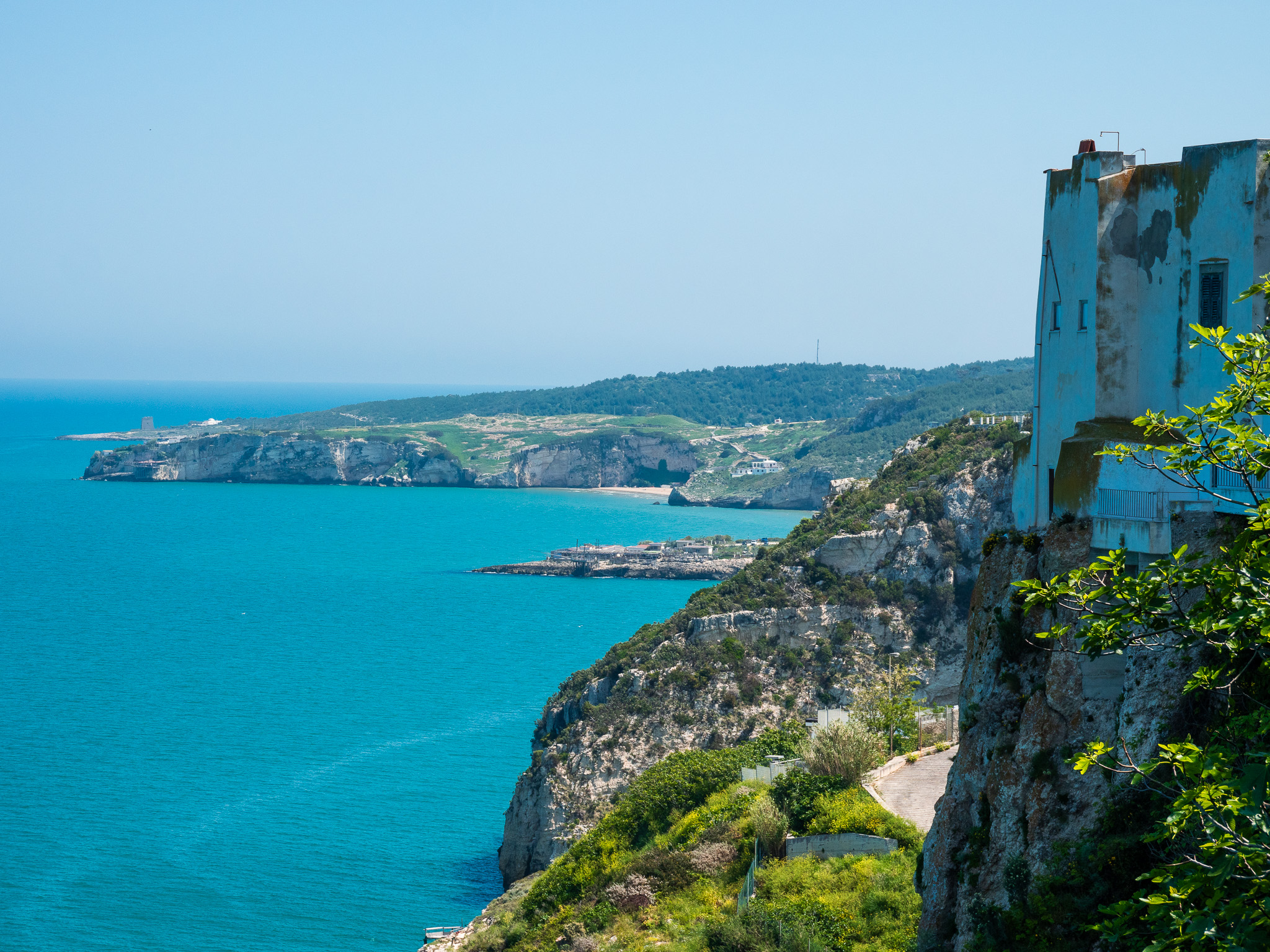 Vue mer Peschici