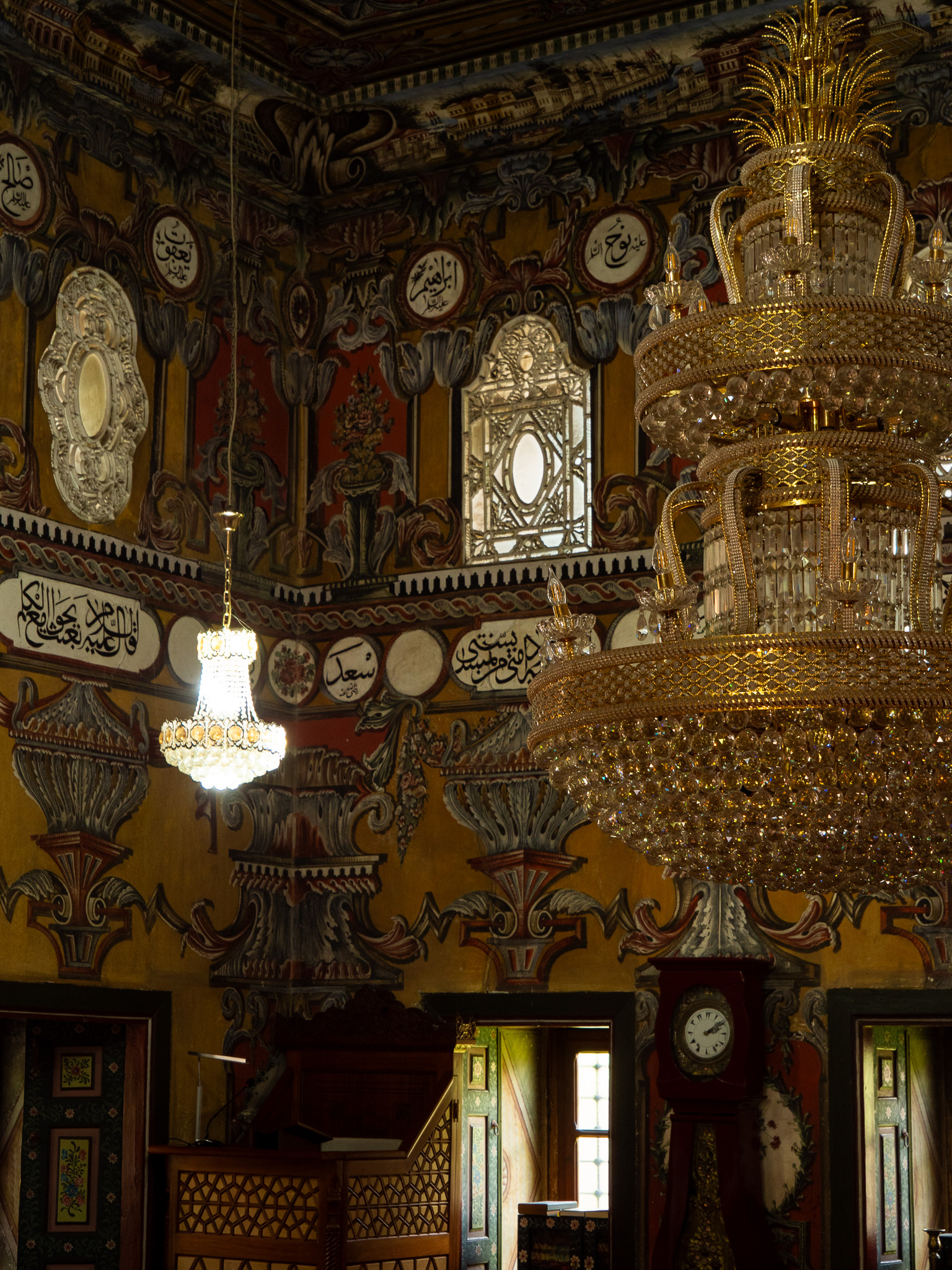 Intérieur de la mosquée de Šar