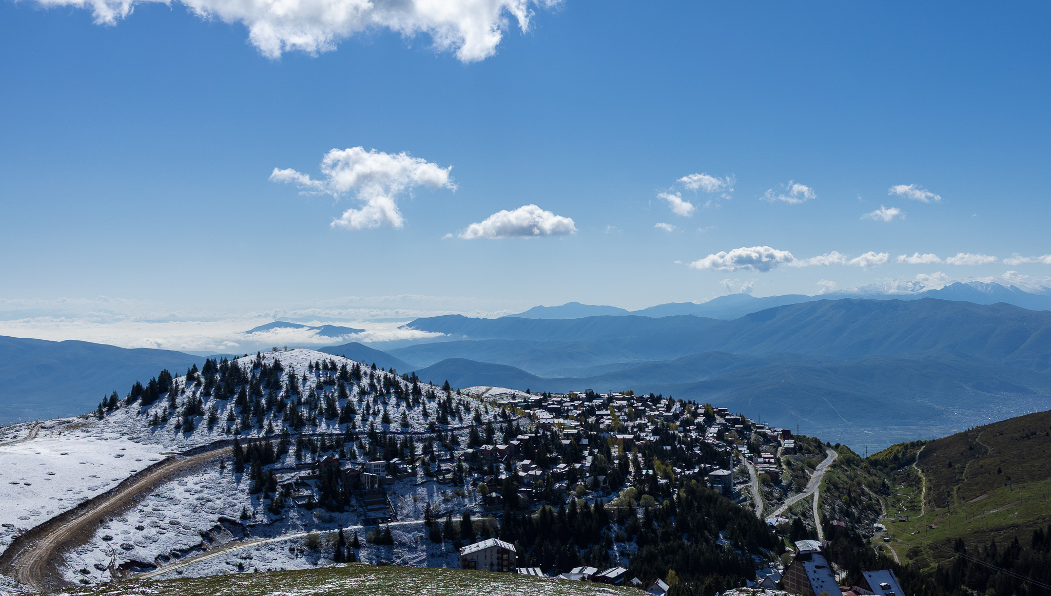 Vue sur Popova Šapka