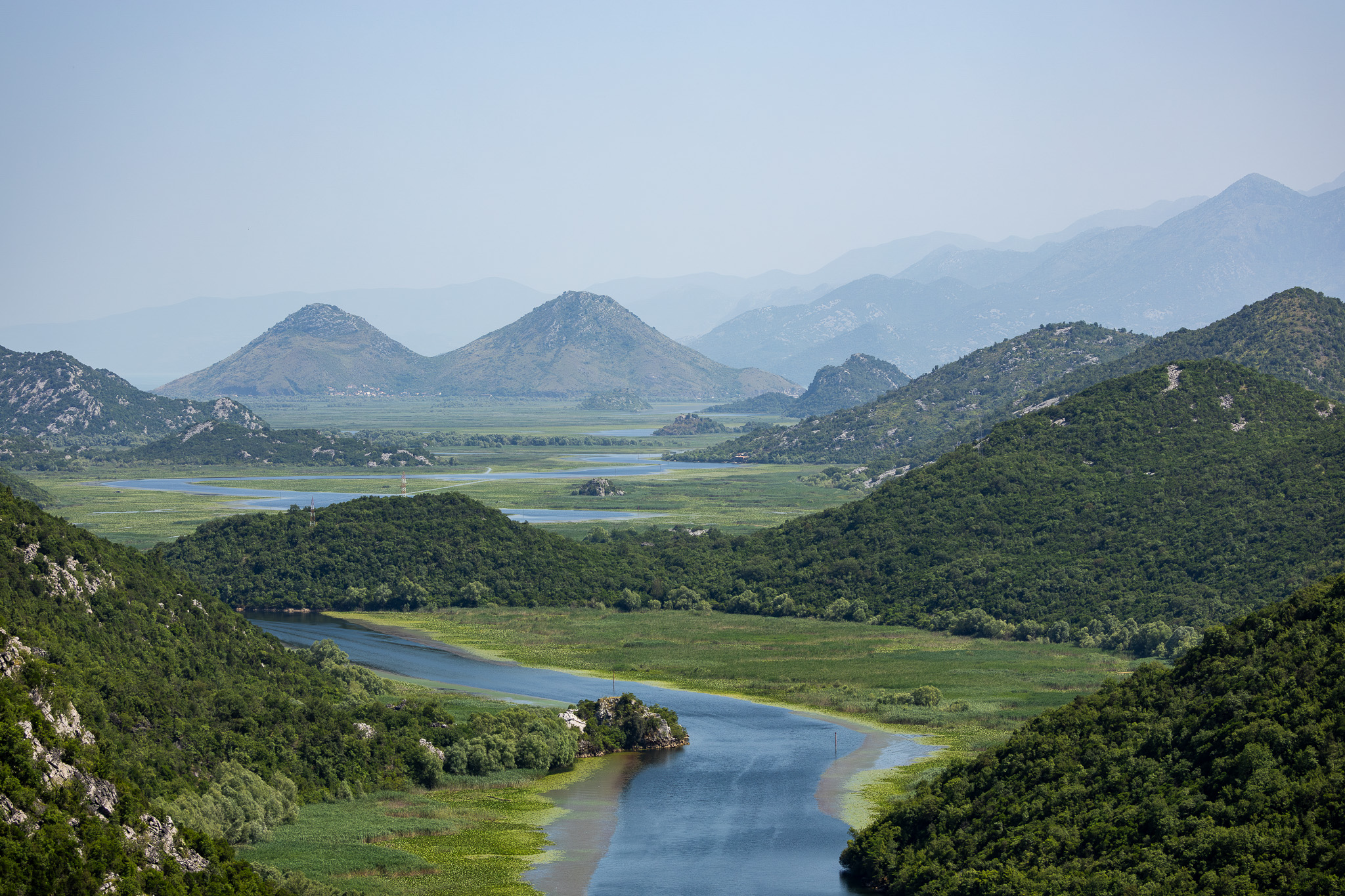 Paysage à Karuč au Monténégro